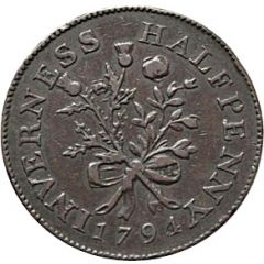 1/2 Penny Inverness / MacKintosh, Inglis and Wilson`s