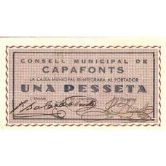 1 Peseta Capafonts