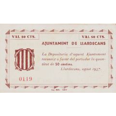 50 Céntimos Llardecans