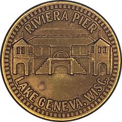 Token - Riviera Pier Lake Geneva, Wisconsin