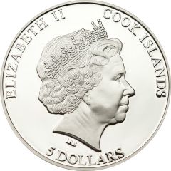 5 Dollars - Elizabeth II Tutankhamun
