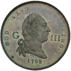 Medalet - George III Recovery, bronze