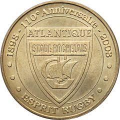 Monnaie de Paris Tourist Token - Stade Rochelais 110e anniversaire - Esprit Rugby
