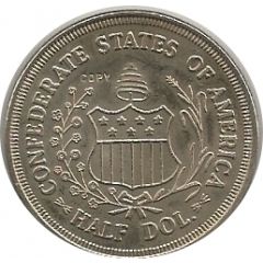 Replica - 1/2 Dollar Confederate States of America