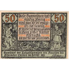 50 Pfennig Verlag von Robert Dahms