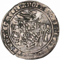 2 Groats `with Eagle` - Albert of Bavaria