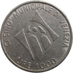 1000 Lire - Casino Municipale Venice