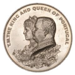 Medal - Edward VII Royal Visit from Portugal
