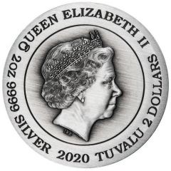 2 Dollars - Elizabeth II Dragon