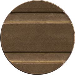 Blank Token with 2/1 grooves, 27 mm