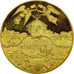 Medal - George V Coronation, Bombay, gold
