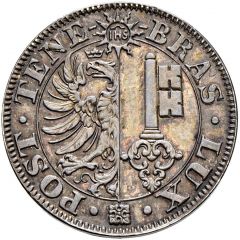 5 Centimes silver, pattern