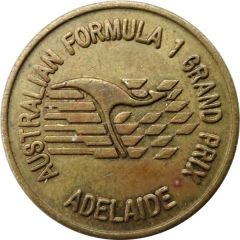 Token - Australian F1 Grand Prix Adelaide Advertising Token