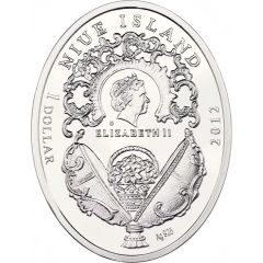 1 Dollar - Elizabeth II Rosebud Egg