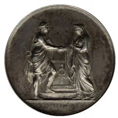 Wedding Medal - Civil marriage Montagny