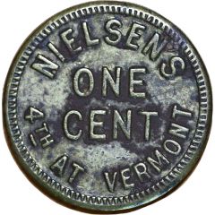 1 Cent - Neilsen's Los Angeles, California