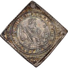 1 Thaler - John George I Klippe, Baptism