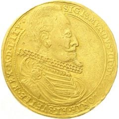 Portugał koronny - Sigismund III Vasa Kraków mint