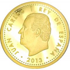 100 Euros - Juan Carlos I FIFA World Cup, Brasil 2014