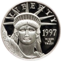 10 Dollars `American Platinum Eagle` Bullion Coinage