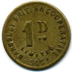 1 Penny - Barnsley British CSL Yorkshire