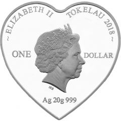 1 Dollar - Elizabeth II Bride and Groom