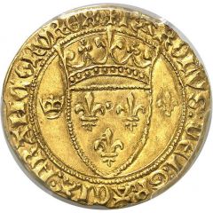 Écu d`or à la couronne - Charles VII 2e type