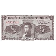 1/2 Peso Oro