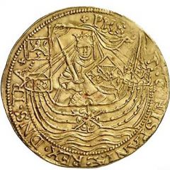 1 Noble `Rose Noble` - Philip II