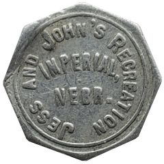 5 Cents - Jess and John's Recreation Imperial, Nebraska