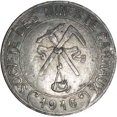 10 Centimes - Societe des Mines de Carmaux