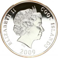 25 Dollars - Elizabeth II Berlin Wall