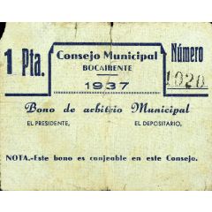 1 Peseta Bocairente