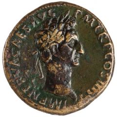Sestertius - Nerva LIBERTAS PVBLICA S C, Libertas
