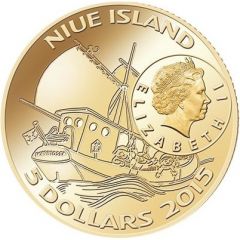 5 Dollars - Elizabeth II Pippi in the South Seas