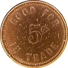 5 Cents - In Trade 1066