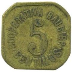 5 Centimos - Coperativa Colonia Baurier