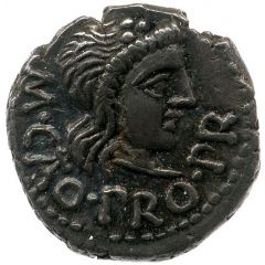 Quinarius Porcia: Cato Uticensis, M CATO PRO PR / VICTRIX