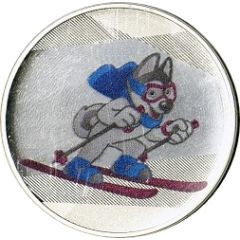 Token - Winter Universiade 2019 in Krasnoyarsk U-Laika - Alpine skiing