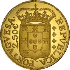 2 1/2 Euros Numismatic Treasures - Dom Pedro