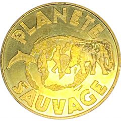Jeton touristique - Monnaie de Paris - Planete sauvage