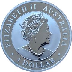 1 Dollar - Elizabeth II 6th Portrait - Little Hero - Silver Bullion Coin