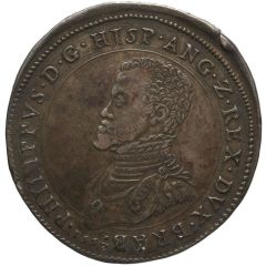 1 Daalder Piedfort of double weight - Philip II