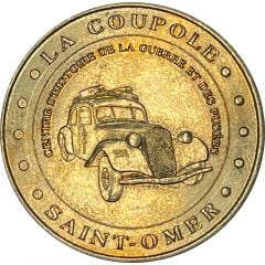 Jeton touristique - Monnaie de Paris - Saint Omer - La coupole