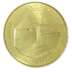 Jeton touristique - Monnaie de Paris - Langres - La Tour de Navarre