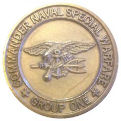 Challenge Coin - Naval Special Warfare Group One