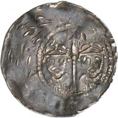 Denier - Conrad II and Henry III Speyer mint, Mary