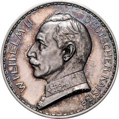 Medal - Wilhelm II and the war years of 1914-1916