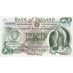 20 Pounds Bank of Ireland