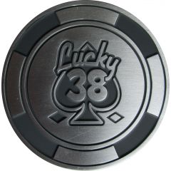 Fallout New Vegas Lucky 38 jeton de platine Pip-Boy version casino chip token